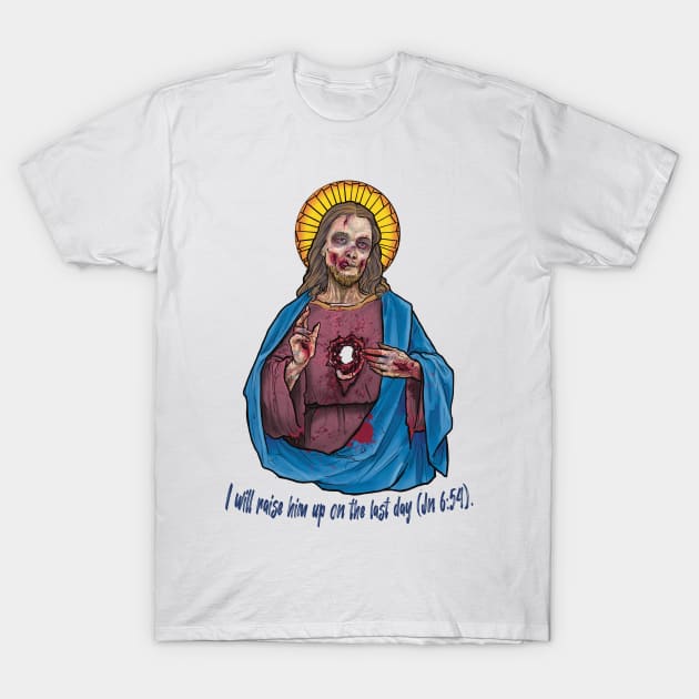 jesus zombie T-Shirt by Paskalamak